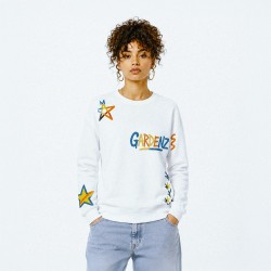 Sweat en coton all over unisexe - Paint
