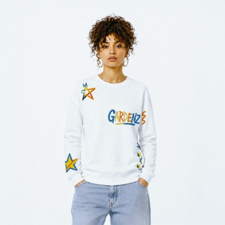 Sweat en coton all over unisexe - Paint