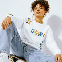 Sweat en coton all over unisexe - Paint