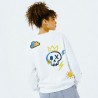 Sweat en coton all over unisexe - Paint