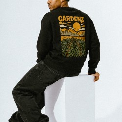 Sweat en coton all over unisexe - Field
