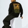 Sweat en coton all over unisexe - Field