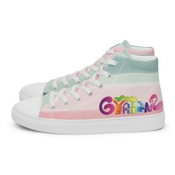 Baskets hautes en toile