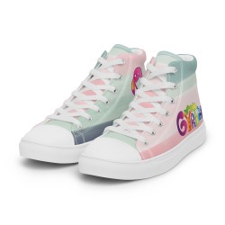 Baskets hautes en toile