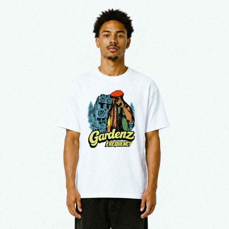 T-shirt col montant Dancehall Frequency