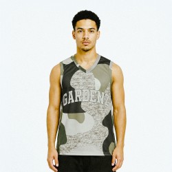 Maillot de basket recyclé all over - Gardenz