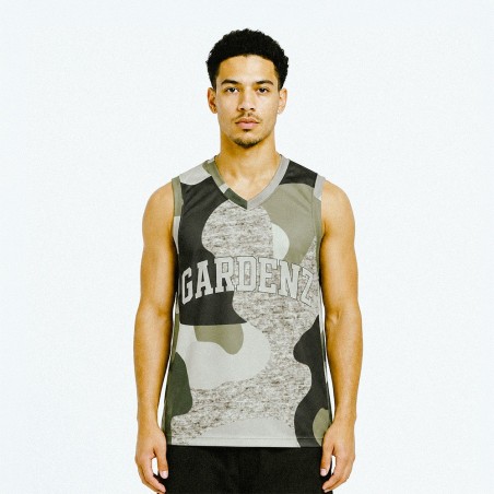 Maillot de basket recyclé all over - Gardenz