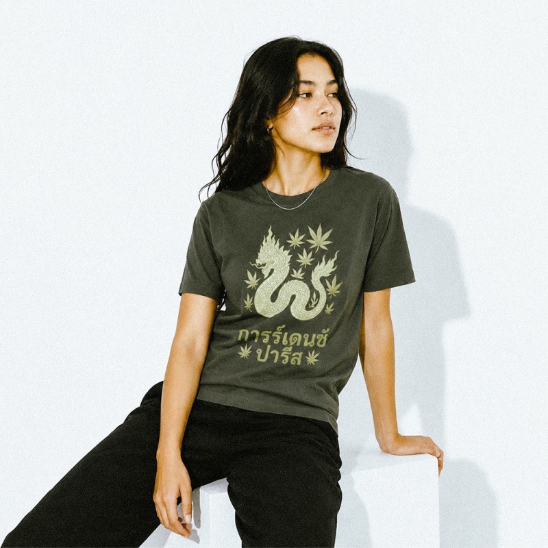 T-shirt oversize unisexe - Dragon Thaï
