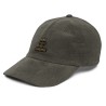 Casquette en velours côtelé