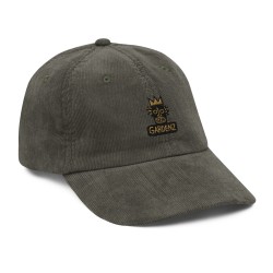 Casquette en velours côtelé