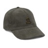 Casquette en velours côtelé