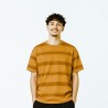 T-Shirt rayé orange