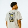 T-shirt col montant écologique unisexe - Skull Skateur