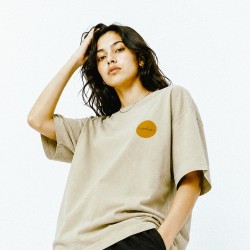 T-shirt oversize délavé - Anatomie