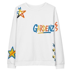 Sweat en coton all over unisexe - Paint