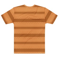 T-Shirt rayé orange