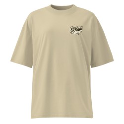 T-shirt col montant écologique unisexe - Skull Skateur