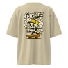 T-shirt col montant écologique unisexe - Skull Skateur