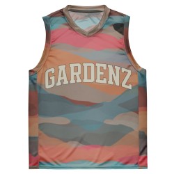 Maillot de basket recyclé all over - Gardenz
