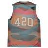 Maillot de basket recyclé all over - Gardenz